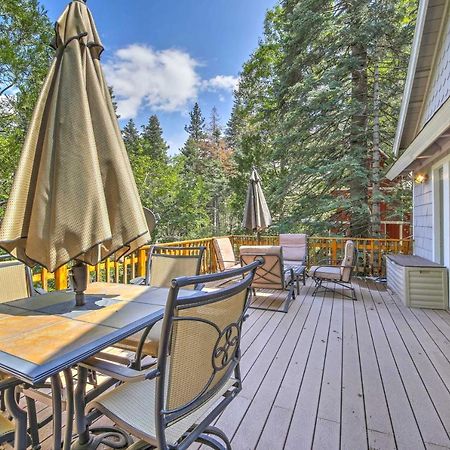 Gorgeous Lake Arrowhead Retreat Game Room And Deck Exterior photo